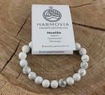 Bracelet Howlite Blanche perles 8mm